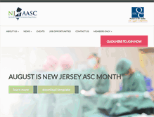 Tablet Screenshot of njaasc.org